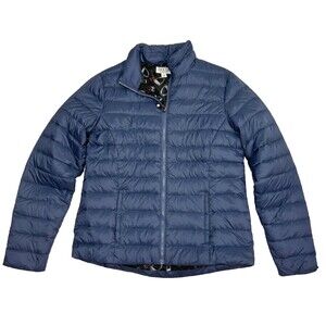 Dover Saddlery Women's size M Puffer Jacket Goose Down Filled e